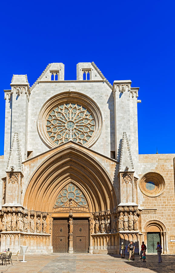 Cathedral of Tarragona Spain Photograph by Marek Poplawski