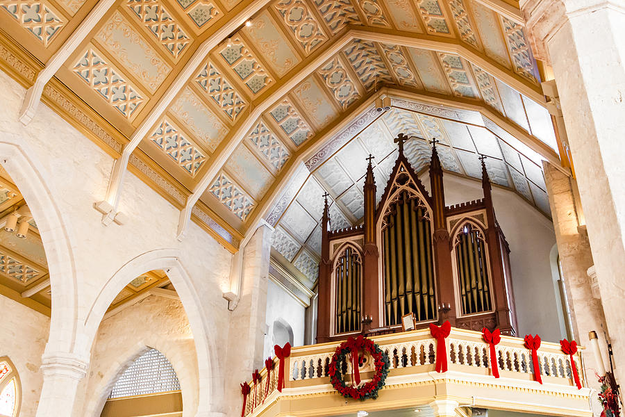 Cathedral Organ Photograph by Melinda Ledsome