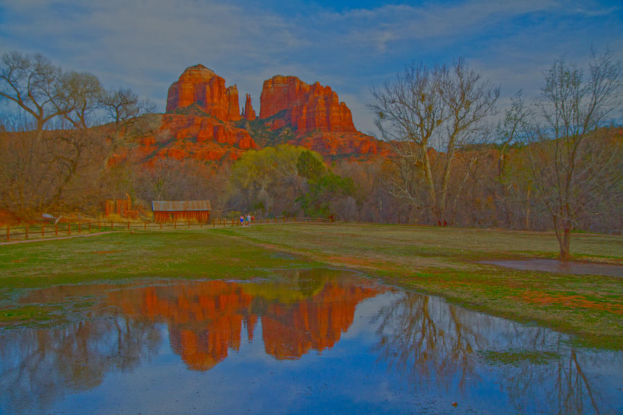 Nature Photograph - Cathedral Rock 9613 by Tom Kelly