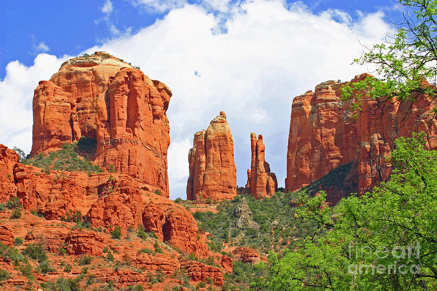 Cathedral Rock Photograph by Bob Hislop