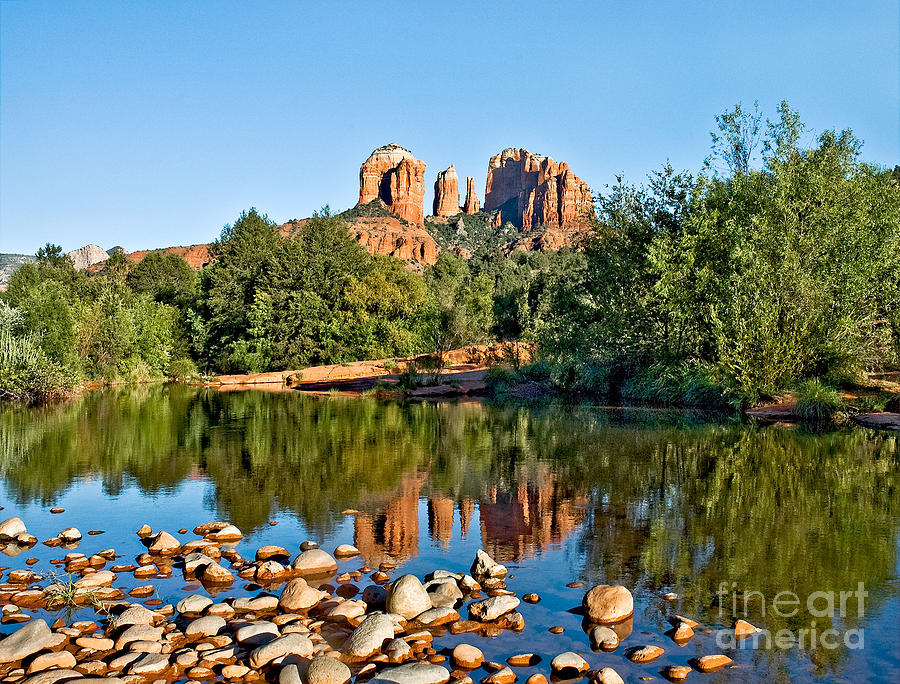 Cathedral Rock Photograph by Mae Wertz