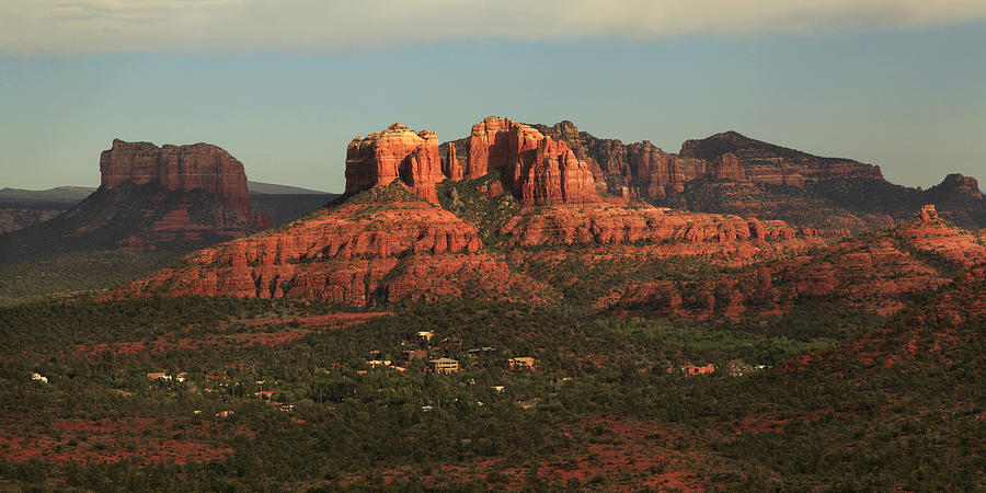 Cathedral Rocks in Sedona Photograph by Alan Vance Ley