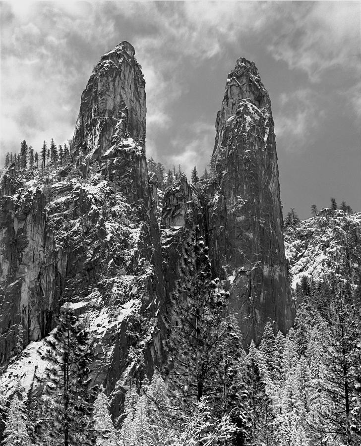 Yosemite National Park Photograph - Cathedral Spires by Ed  Cooper Photography
