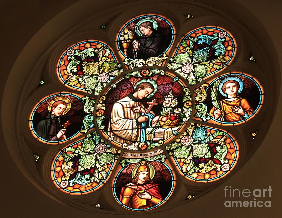 Cathedral Stained Glass Photograph by Adam Jewell