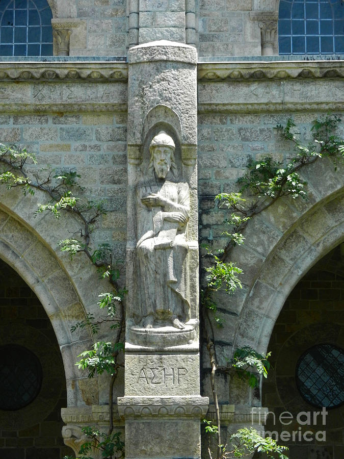 Cathedral Statue Photograph by Val Miller
