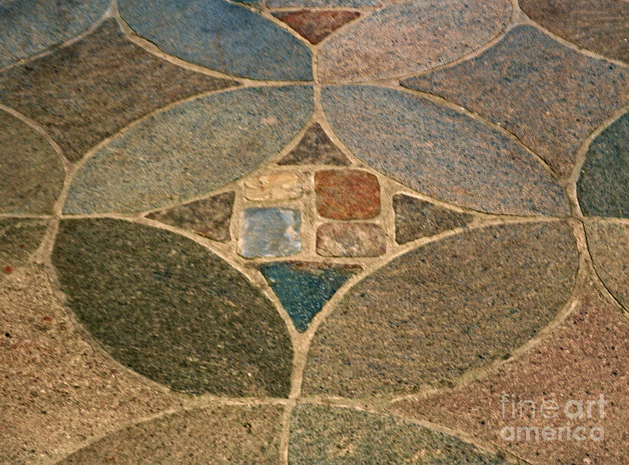 Cathedral Stone Floor Photograph by Val Miller