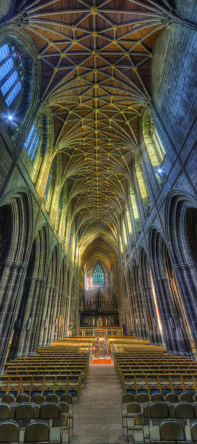 Cathedral Vertorama Photograph by Ian Mitchell
