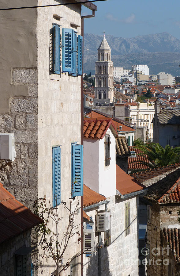 Cathedral view - Split - Croatia Photograph by Phil Banks