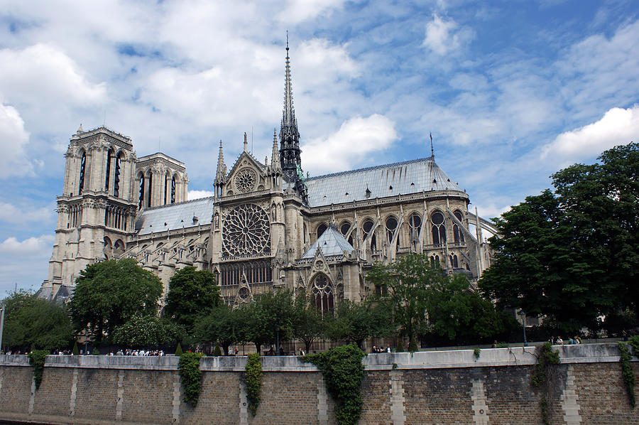 Cathedrale Notre Dame de Paris Photograph by Alex D - Fine Art America