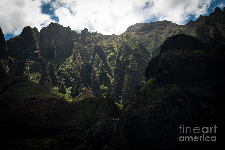 Cathedrals Na Pali Coast Photograph by Blake Webster