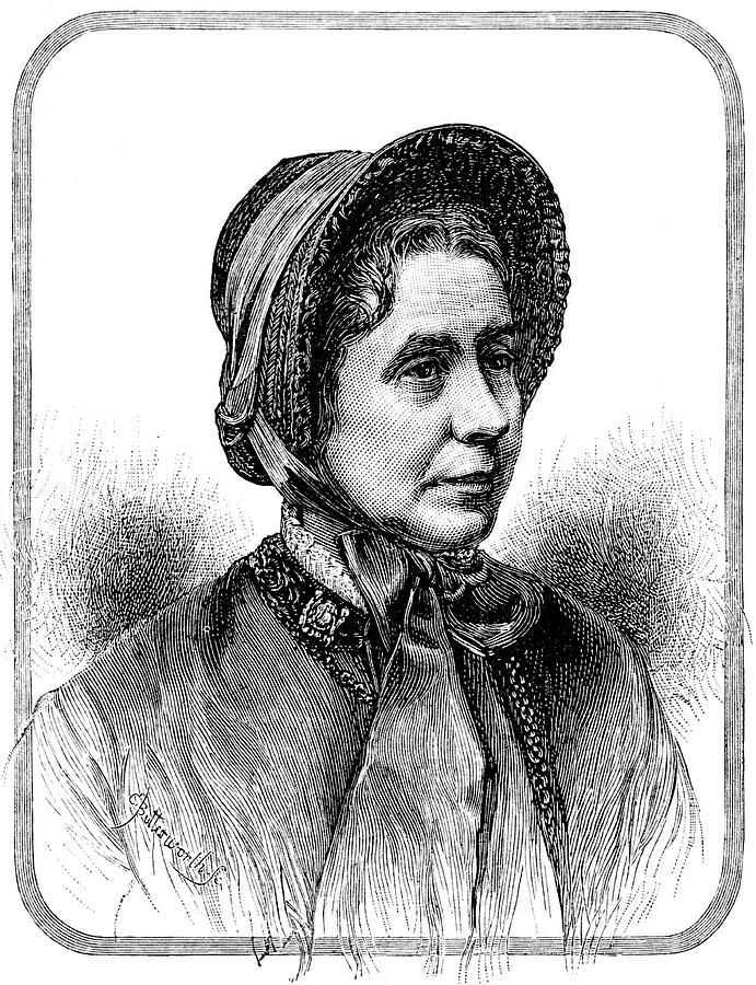 Catherine Drawing - Catherine Booth  A Co-founder by Mary Evans Picture Library