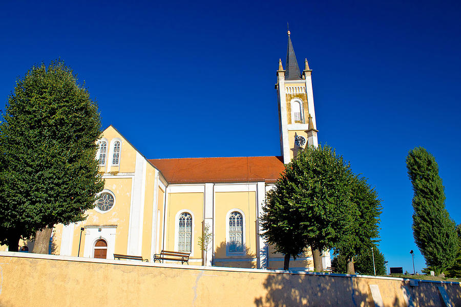 Catholic church in Molve Croatia Photograph by Brch Photography