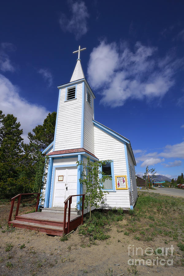 Catholic Church in Yukon Photograph by Charline Xia