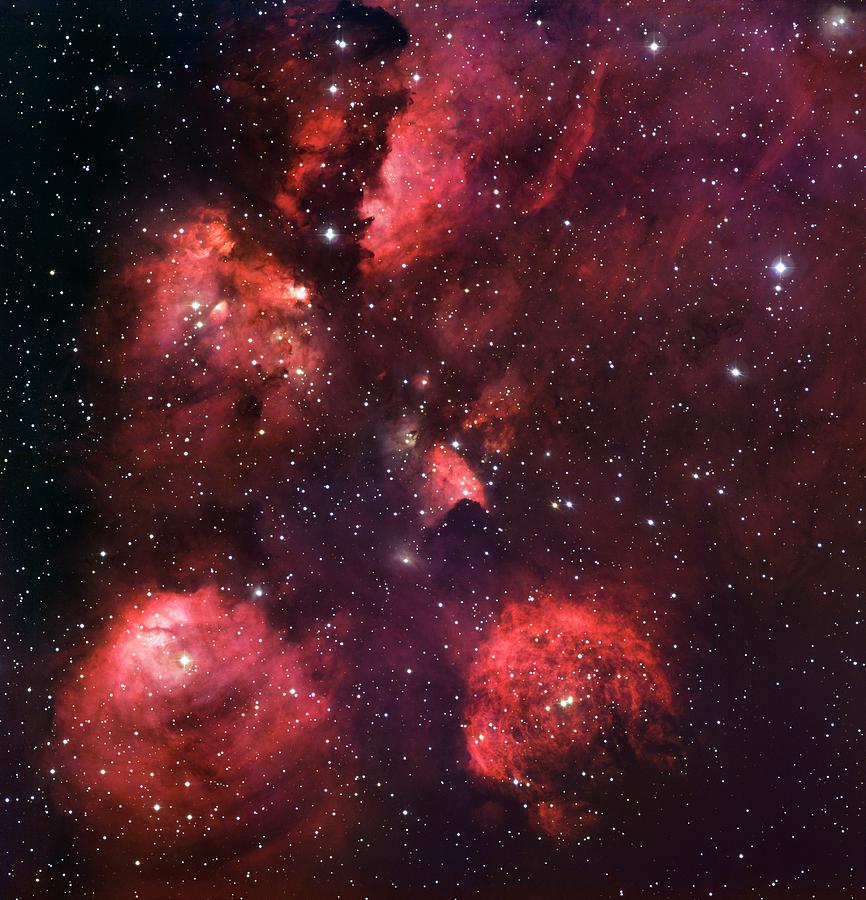 Cats Paw Nebula Photograph by European Southern Observatory/science Photo Library