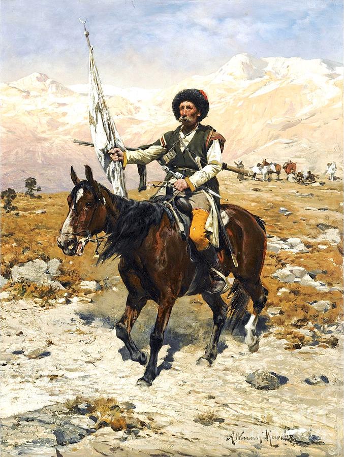 Caucasian Chief Painting by AAR Reproductions - Fine Art America