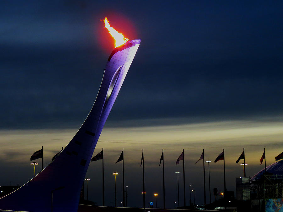 Sochi Photograph - Cauldron Sunset by Craig Bohnert
