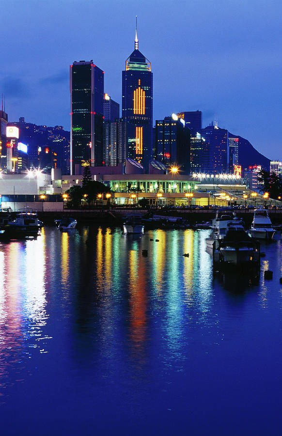 Causeway Bay & Hong Kong Island Skyline Photograph by Richard I'anson ...