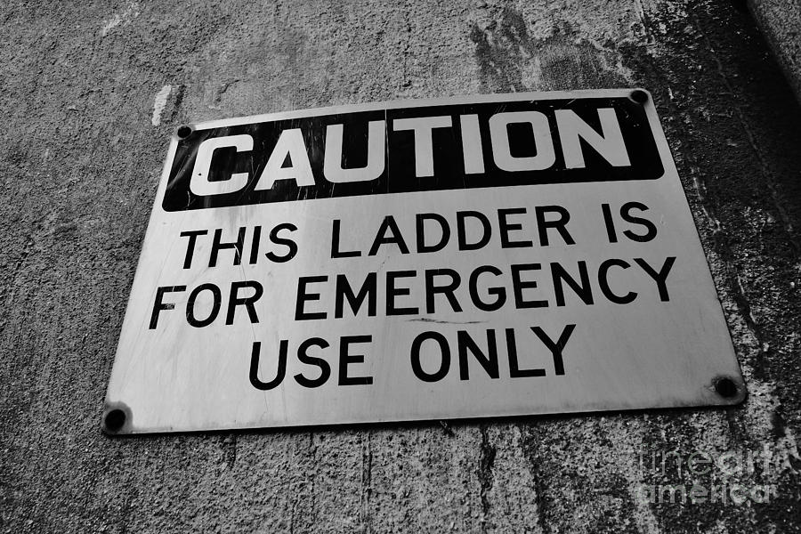 Caution Photograph by Lynda Dawson-Youngclaus