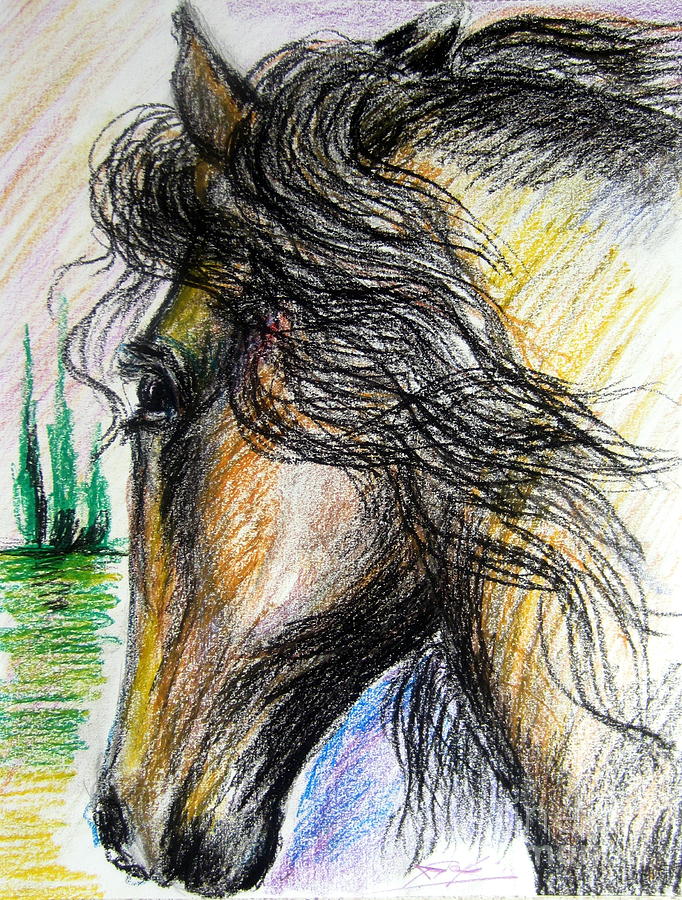Cavallo cavallo Painting by Roberto Gagliardi