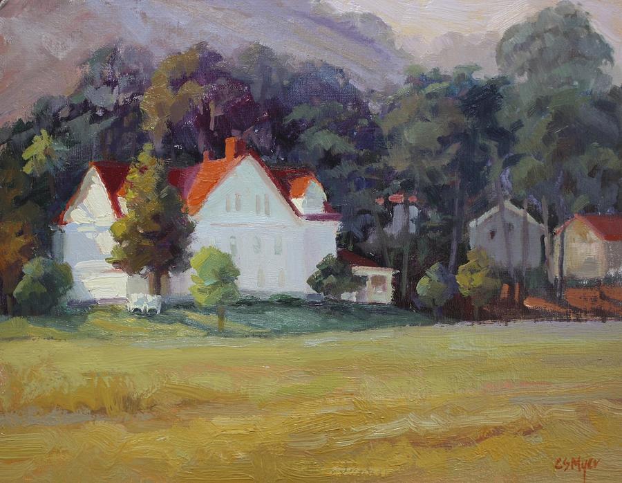 San Francisco Painting - Cavallo Point by Carol Smith Myer