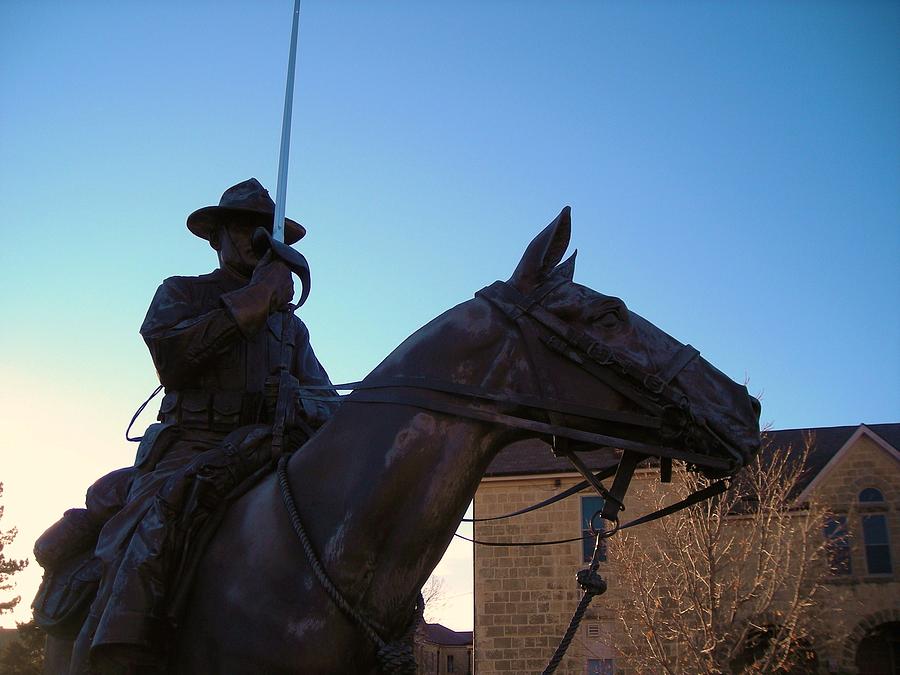 Cavalry Trooper Photograph by Walking Kansas - Fine Art America