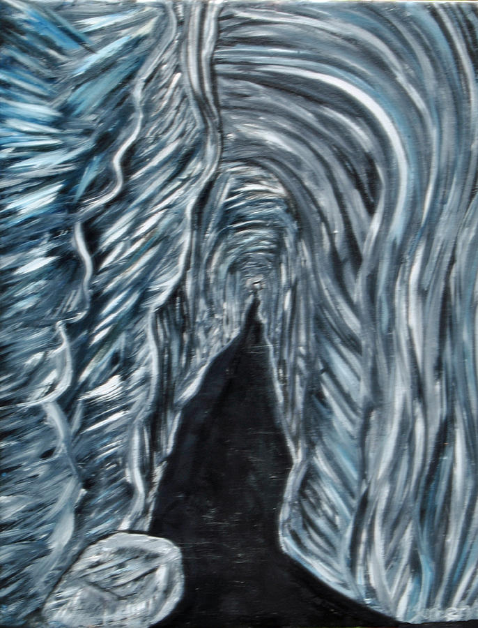 Cave 2 Painting by Suzanne Surber