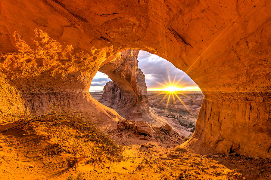 Unique Photograph - Cave Arch by Dustin LeFevre