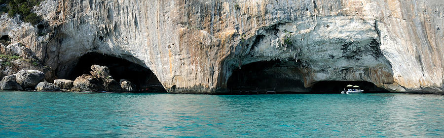 Nature Photograph - Cave, Cala Gonone, Nuoro, Sardinia by Panoramic Images