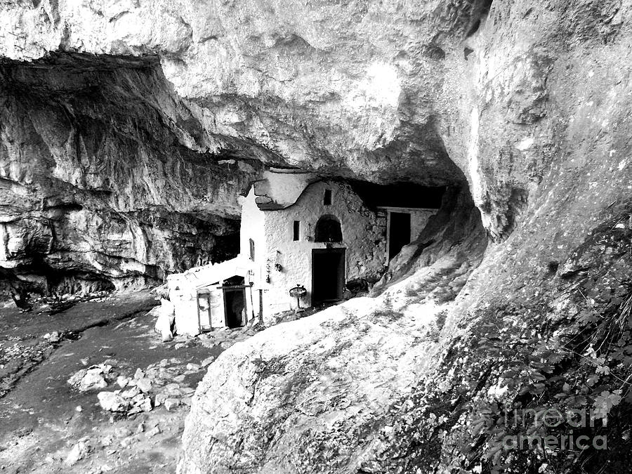 cave church on Mt Olympus Greece Photograph by Nina Ficur Feenan