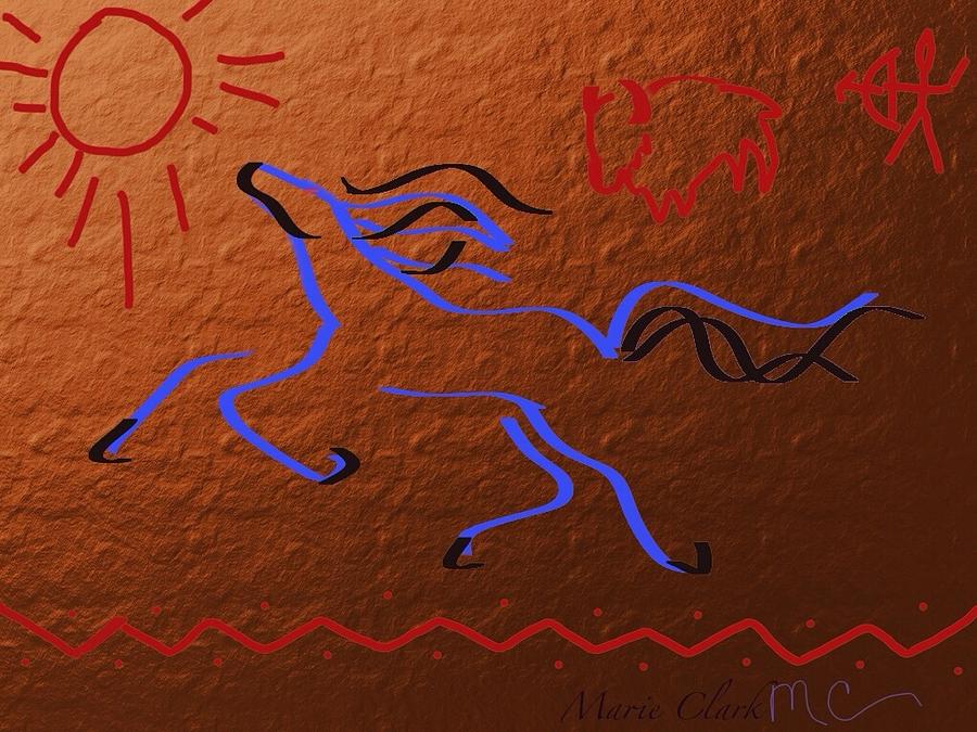 Cave Horse Painting