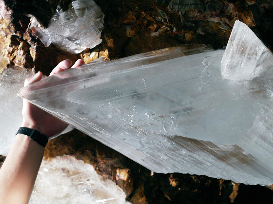 Cave Of Crystals Photograph by Javier Trueba/msf/science Photo Library