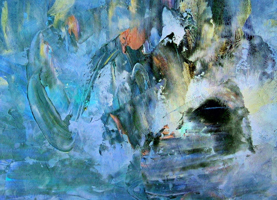 Abstract Painting - Cave Of Depression by Georgiana Romanovna