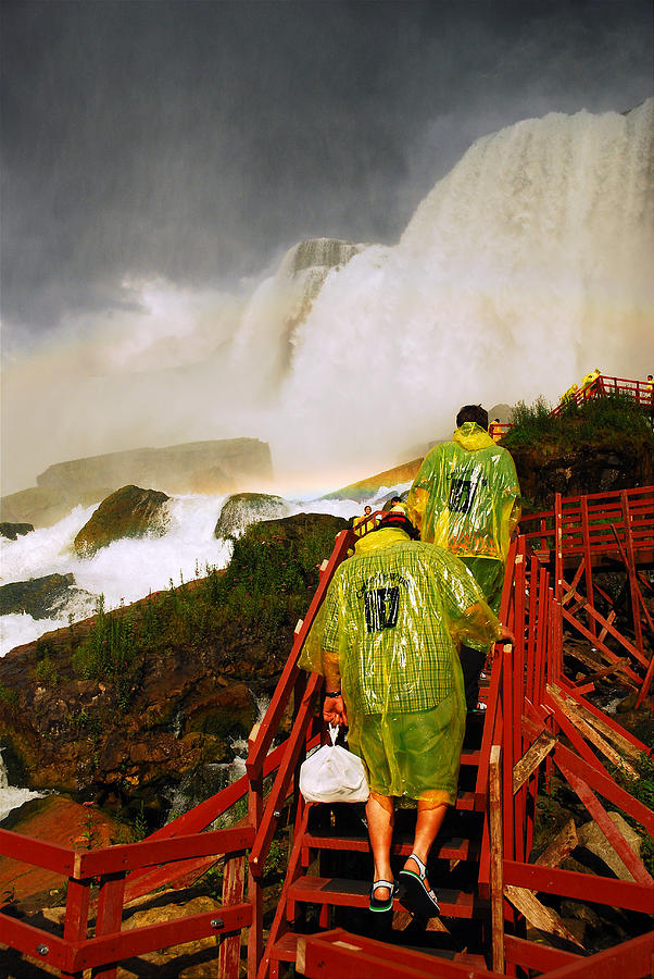 Cave of the Winds in Niagara Falls Photograph by James Kirkikis