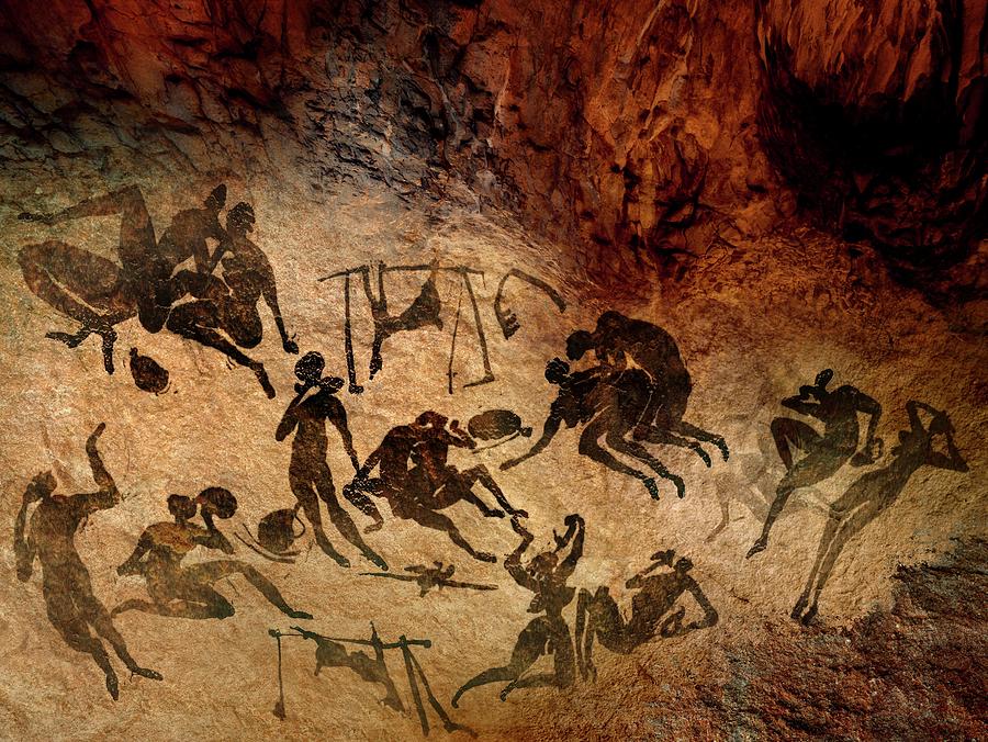 Cave Painting Photograph by Smetek