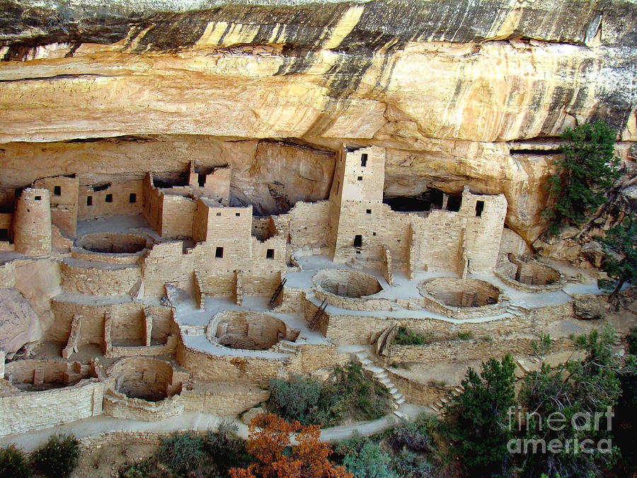 Architecture Photograph - Cave Palace at Mesa Verde by Eva Kato