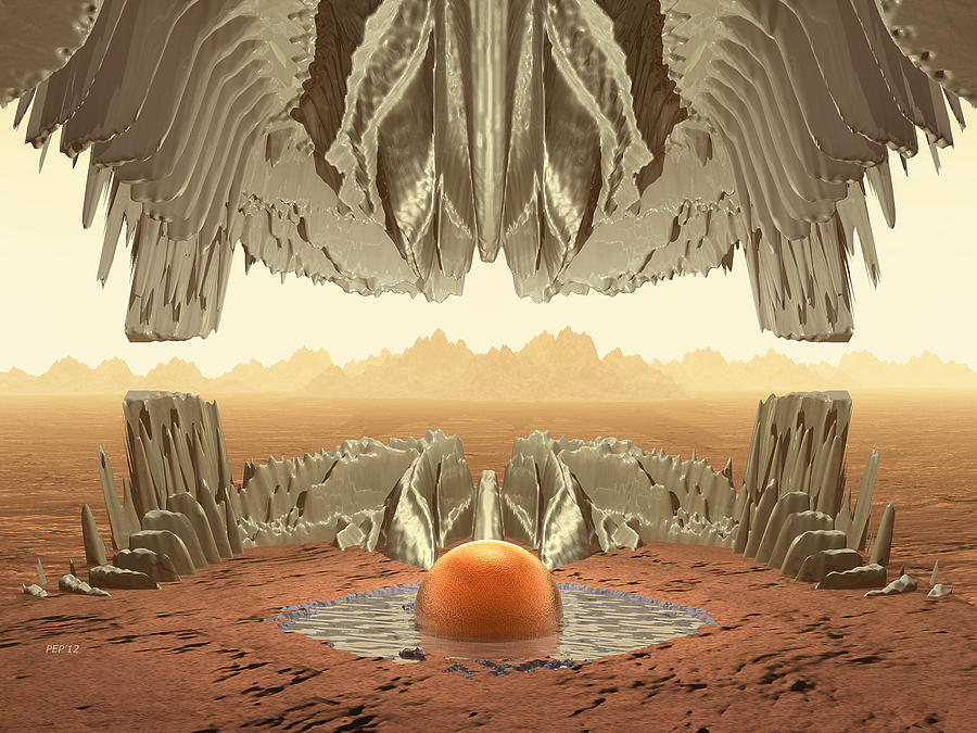 Cave With A View Digital Art by Phil Perkins