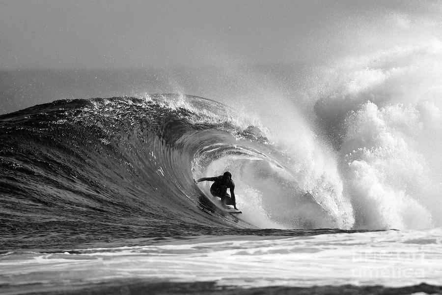 Surf Photograph - Caveman by Paul Topp