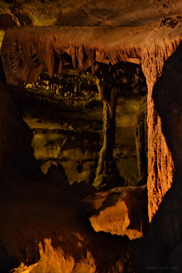 Cavern Column Photograph by Tara Potts