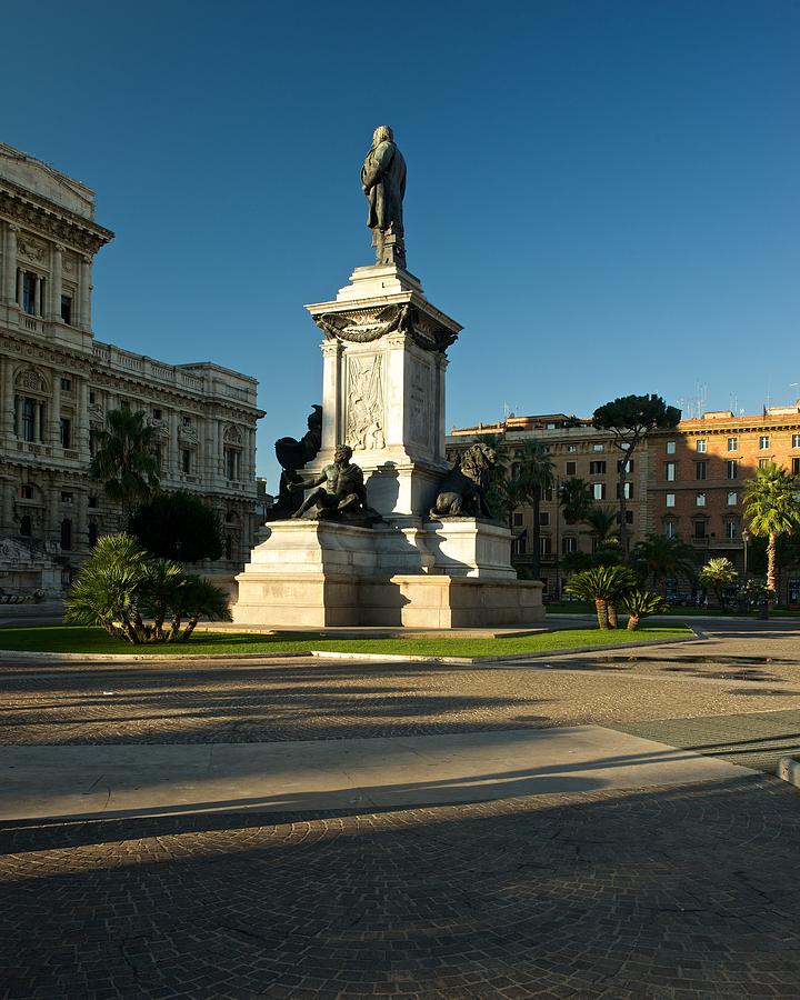 Cavour Square Photograph by Stephen Taylor
