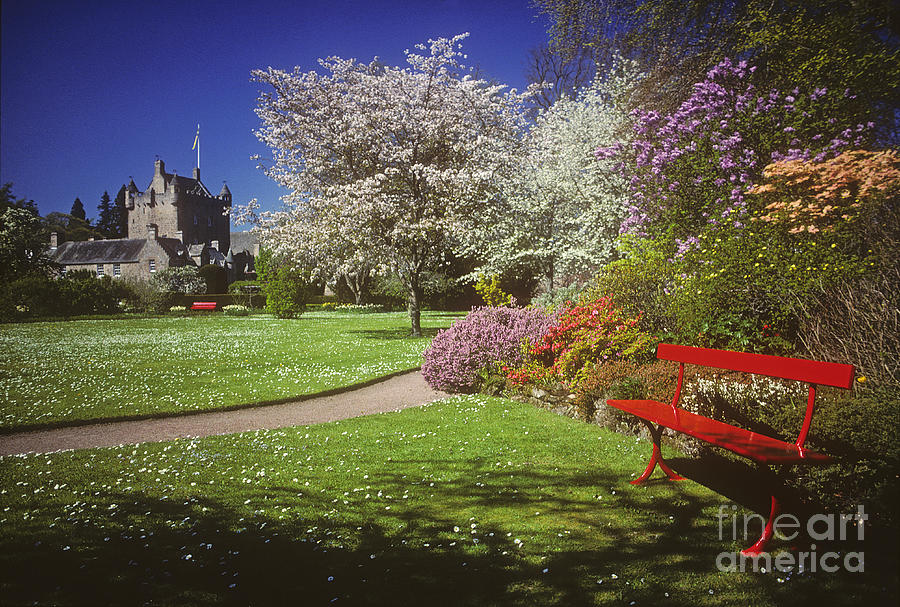 Springtime at Cawdor Castle - Nairn Photograph by Phil Banks