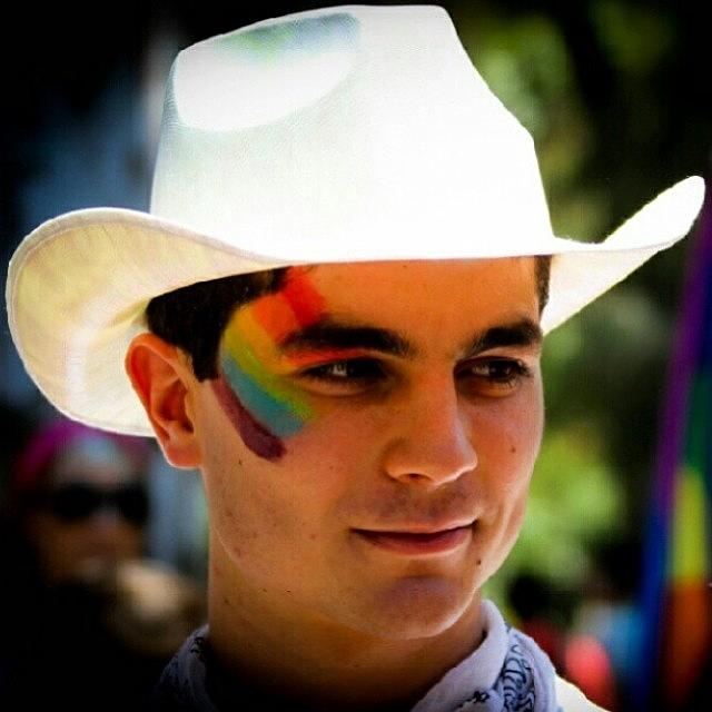 Flag Photograph - #cawgay #rainbow #closeup #flag #gay by Oscar Lopez