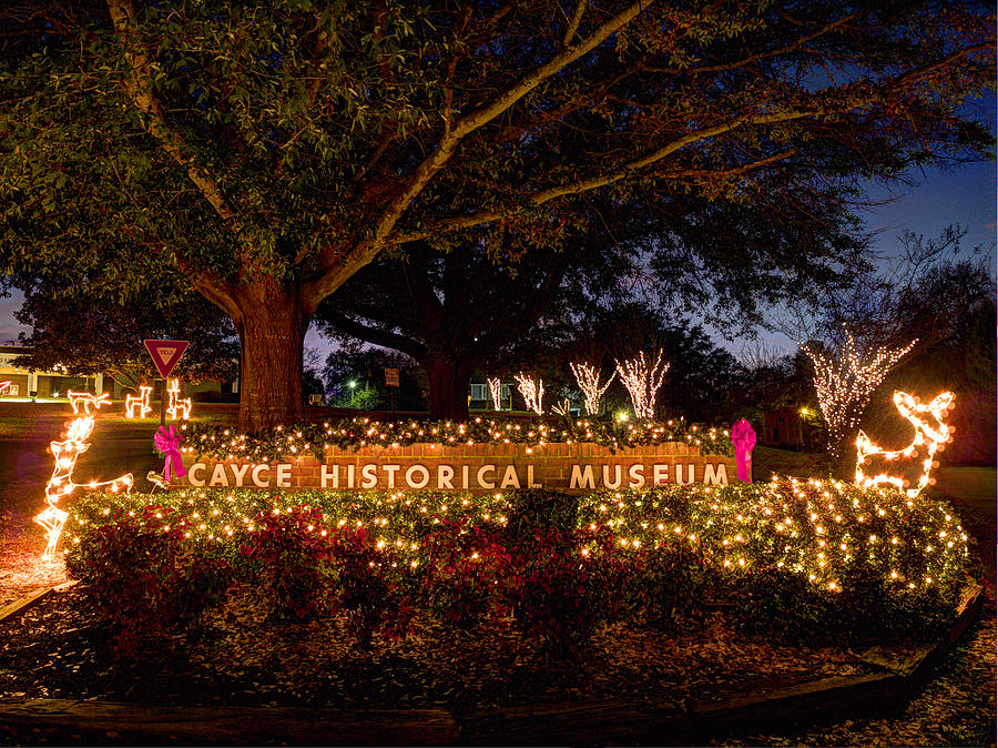 Cayce Historical Museum Entrance Photograph by Charles Hite