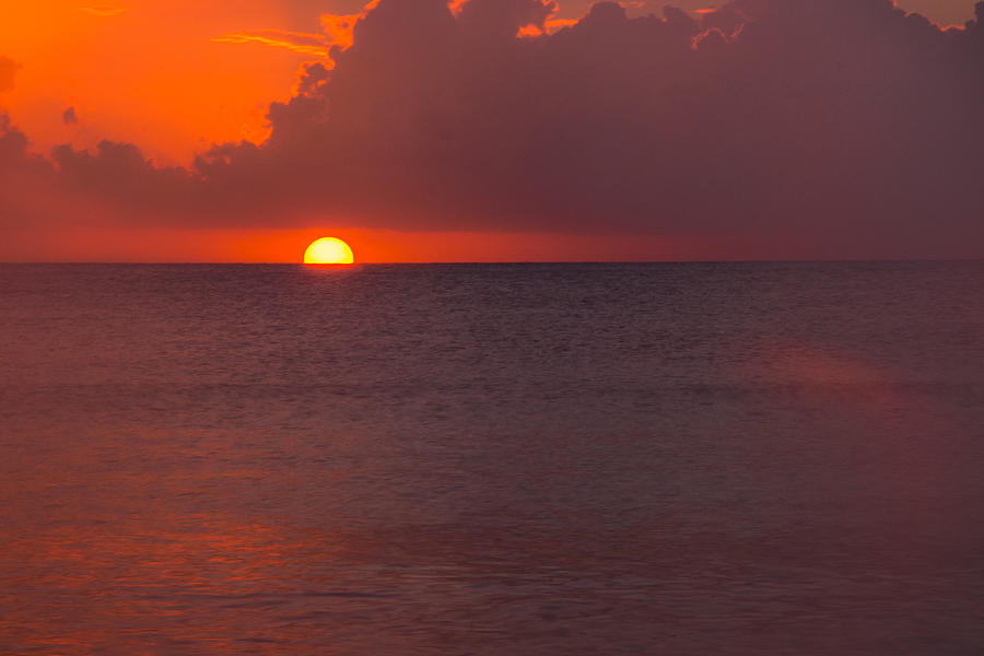 Cayman Sunset Photograph by Brenda Jacobs