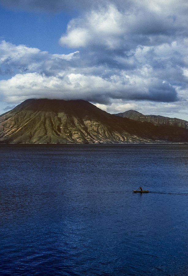 Cayuco on Lake Atitlan Photograph by Tina Manley