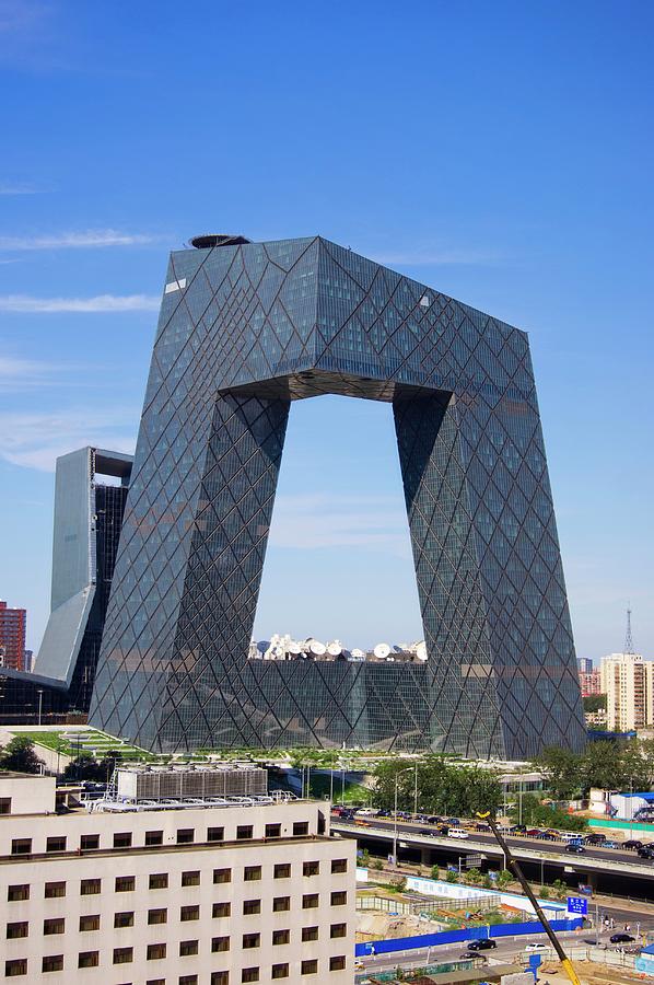 Cctv Building Photograph by Mark Williamson/science Photo Library - Pixels