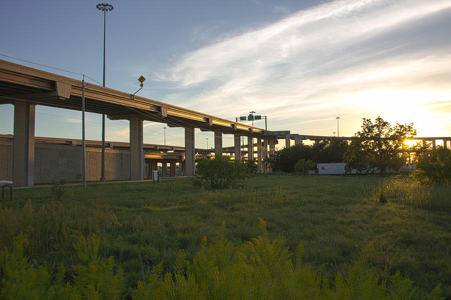 Cedar Park Texas Overpass Sunset Photograph by JG Thompson - Fine Art ...