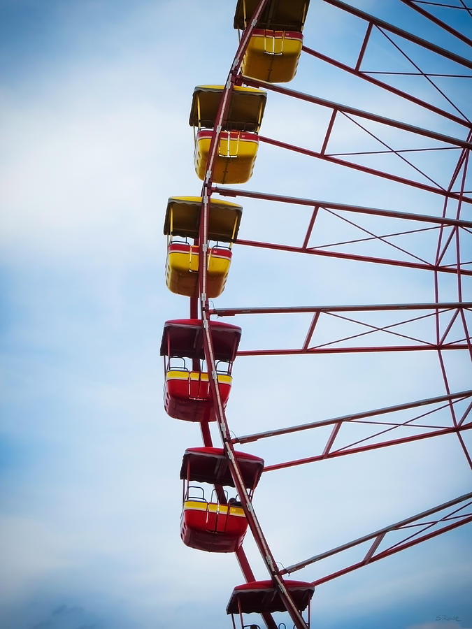 Cedar Point - Giant Wheel 2 Photograph by Shawna Rowe