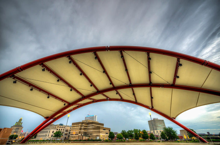Cedar Rapids Amphitheater Photograph by Anthony Doudt