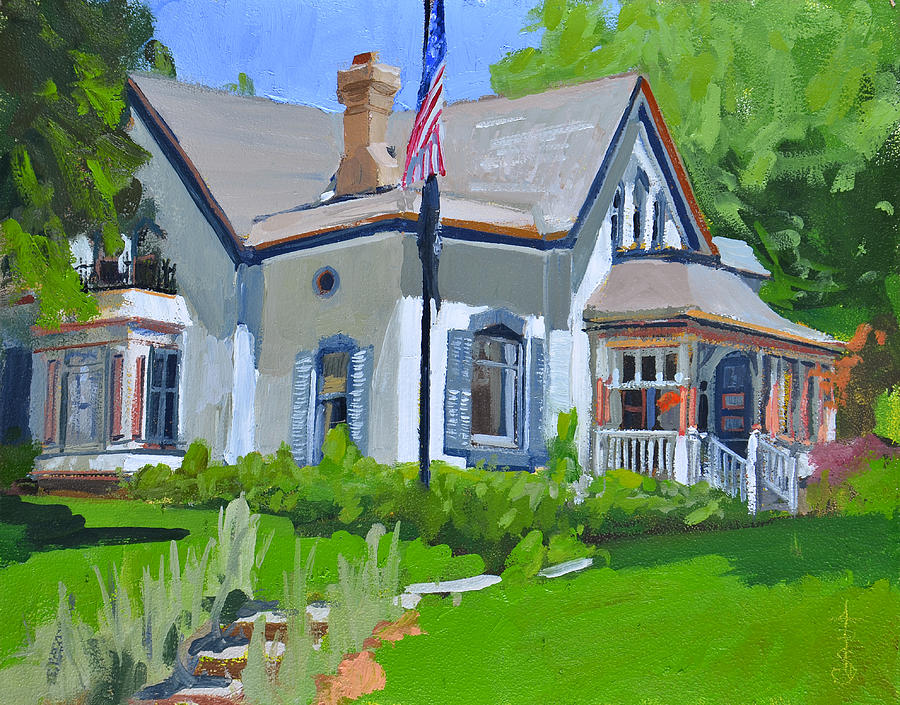 Home Painting - Cedarburg Historic Home by Anthony Sell Home Painting - Cedarburg Historic Home by Anthony Sell