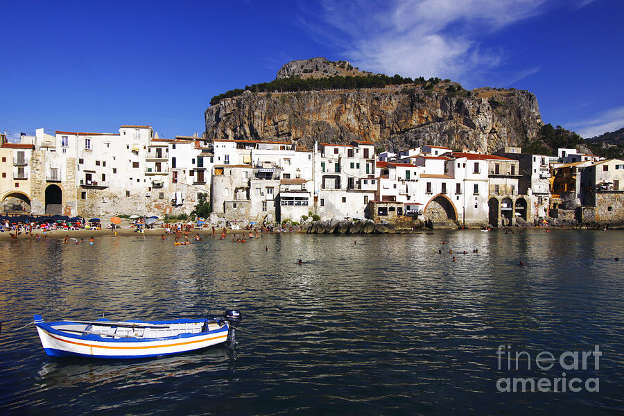 Sicily Photograph - Cefalu - Sicily by Stefano Senise